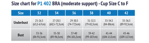 Compression Bra - Moderate Support - P1 402